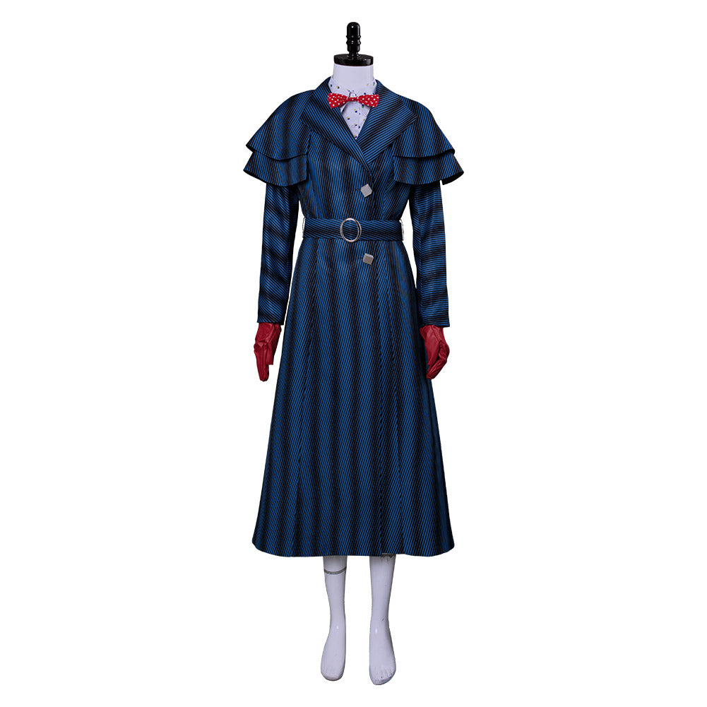 2018 Le Retour de Mary Poppins Mary Poppins Cosplay Costume