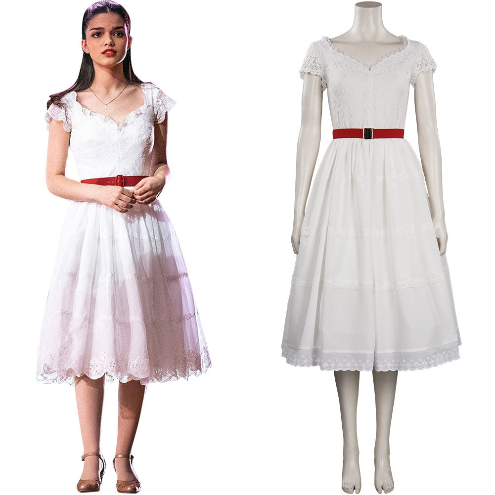 2021 Film West Side Story Maria Vasquez Cosplay Costume