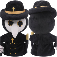 20CM Plague Doctor Poupées d'Halloween Design Original