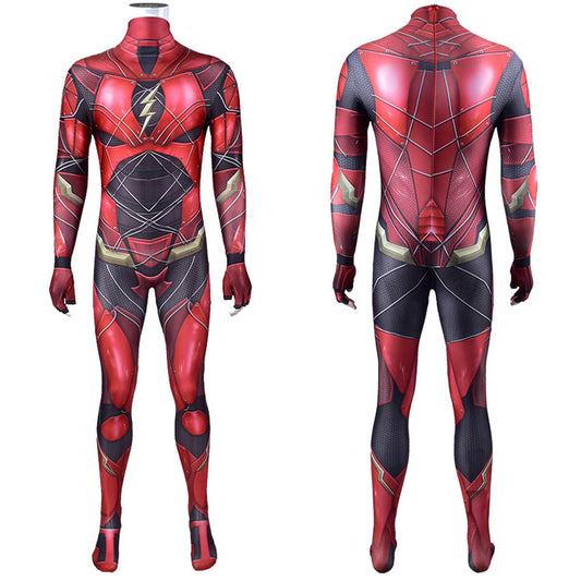 The Flash Barry Allen Combinaison Cosplay Costume Carnaval