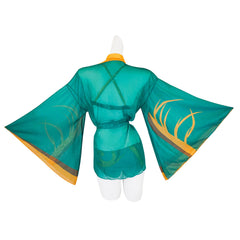 Genshin Impact Hina Maillot De Bain Cape Cosplay Costume