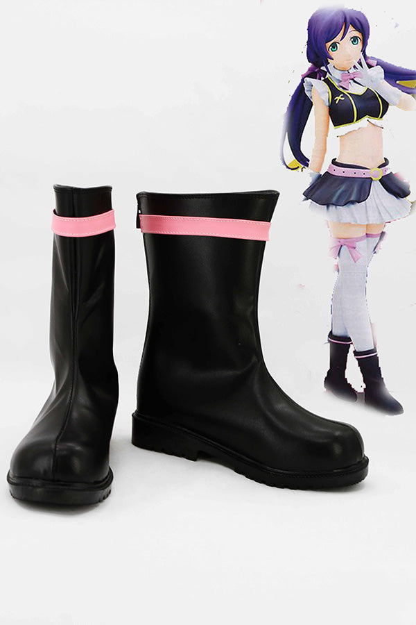 LoveLive! Nozomi Tojo Botte Cosplay Chaussures