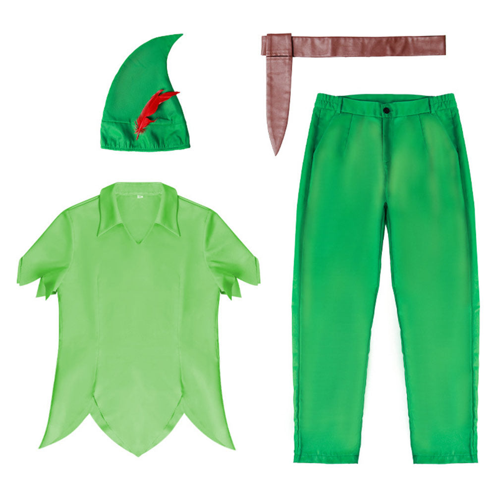 Adulte Anime Peter Pan Ensemble Cosplay Costume