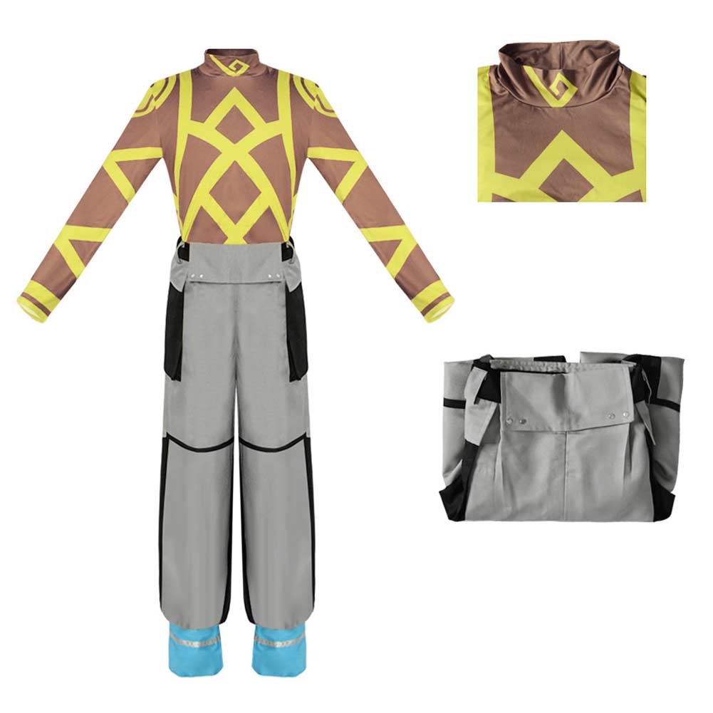 Anime Fire Force Ogun Montgomery Cosplay Costume