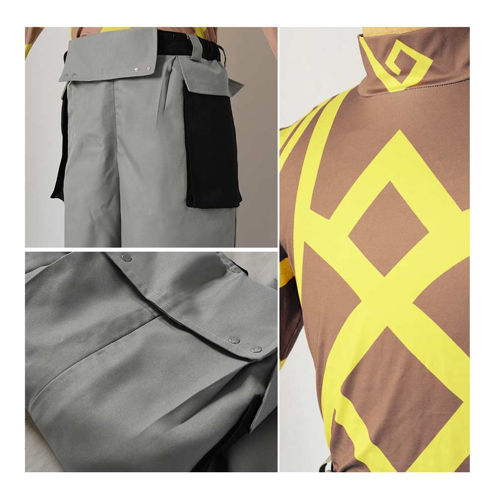 Anime Fire Force Ogun Montgomery Cosplay Costume