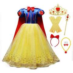 Blanche-Neige Princesse Robe Enfant