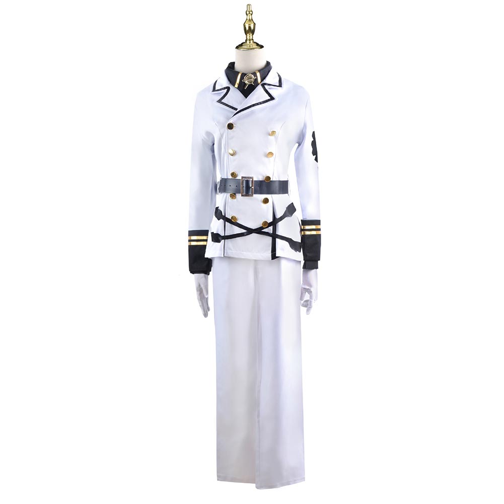 Seraph of the End Mikaela Hyakuya Uniform Cosplay Costume Carnaval