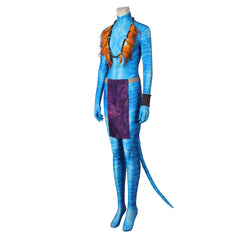 Avatar:The Way of Water Neytiri Combinaison Cosplay Costume Carnaval
