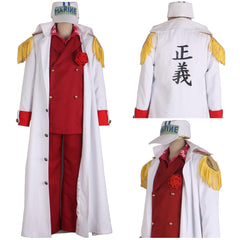 Anime One Piece Sakazuki Cosplay Costume