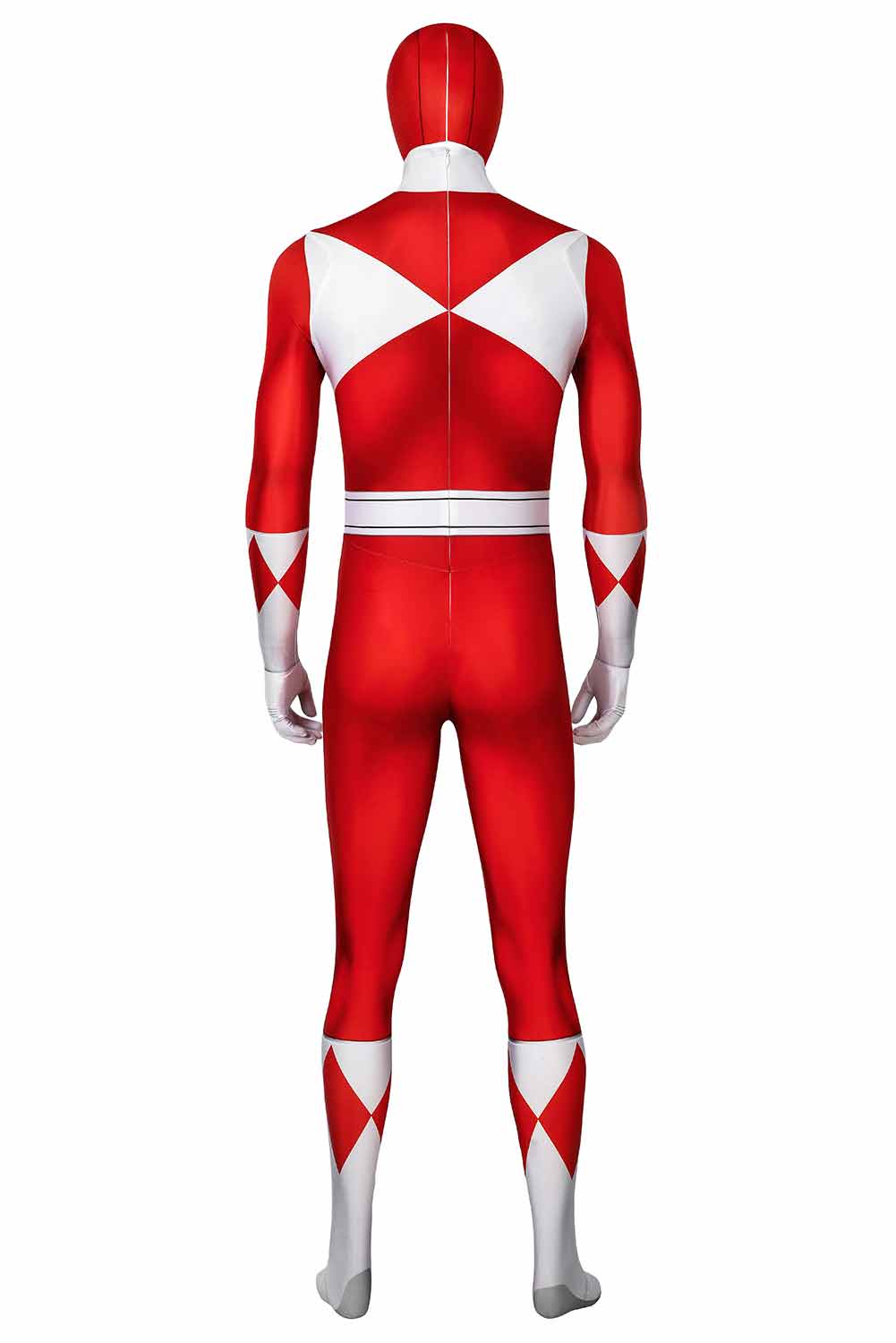 Power Rangers : Mighty Morphin Ranger Rouge Cosplay Costume