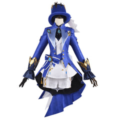 Adulte Genshin Impact Focalors Jeu Cosplay Costume Carnaval