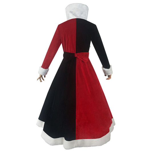 Alice Au Pays Des Merveilles Reine du Coeur Rouge Robe Cosplay Costume