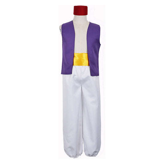 Aladdin Enfant Le Prince Aladdin Uniform Cosplay Costume