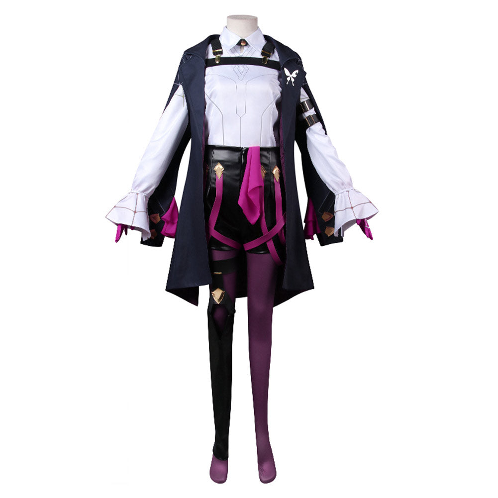 Honkai: Star Rail Kafka Uniform Cosplay Costume Halloween Carnaval