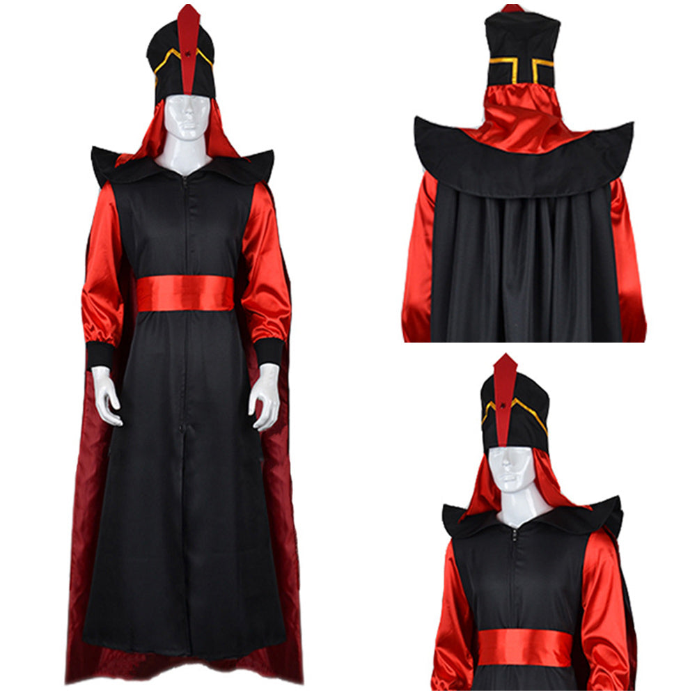 Film Aladdin Adulte Jafar Uniform Cosplay Costume