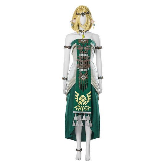 The legend of Zelda Princesse Zelda Cosplay Costume
