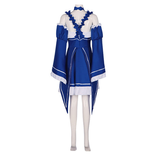 Anime Re: Zero Rem Maid Robe Cosplay Costume