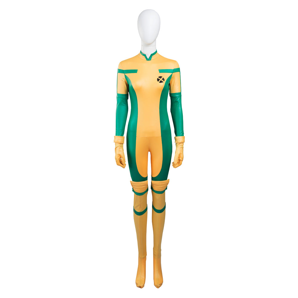 X-Men Rogue Anna Marie Uniforme Cospaly Costume