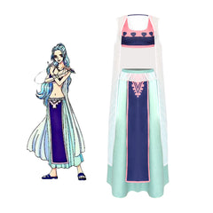 Anime One Piece Nefertari ViVi Cosplay Costume