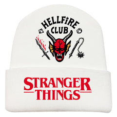 Stranger Things 4 Hellfire Club Bonnet Tricoté Cosplay Costume