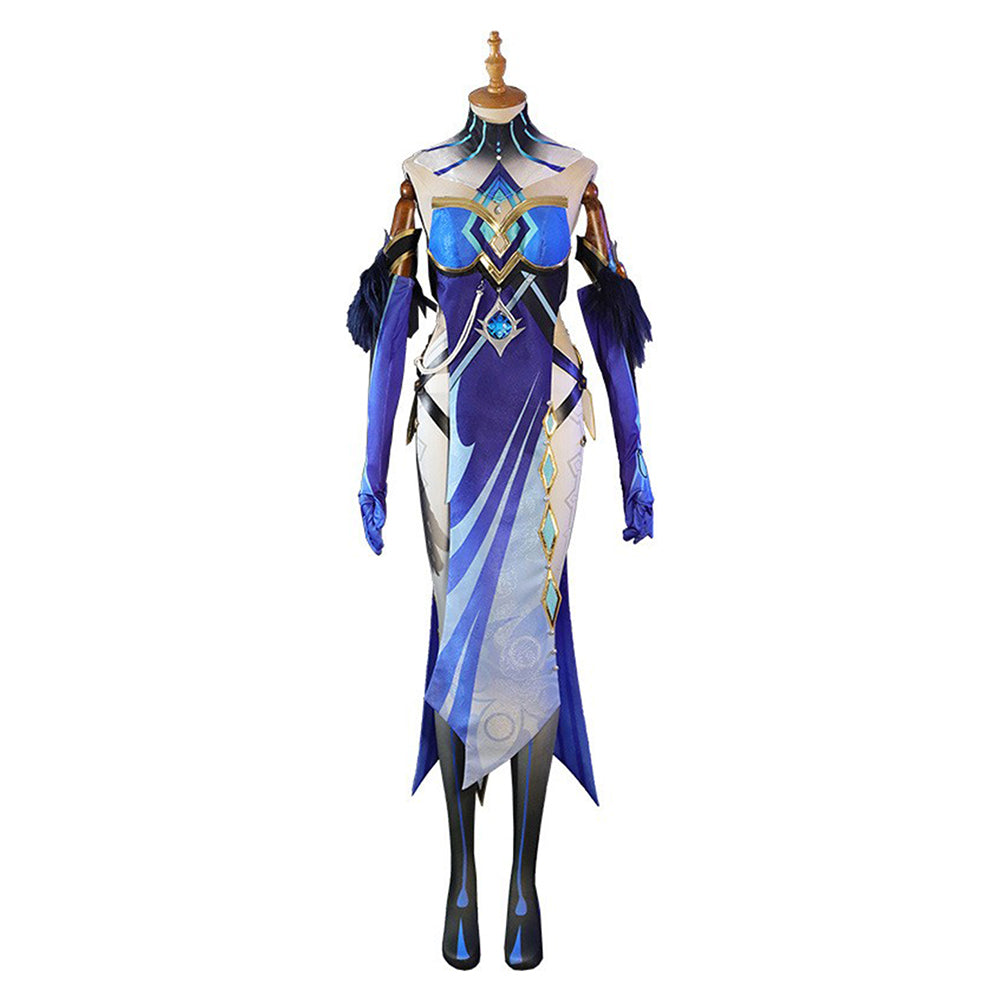 Genshin Impact Mirror Maiden Cosplay Costume