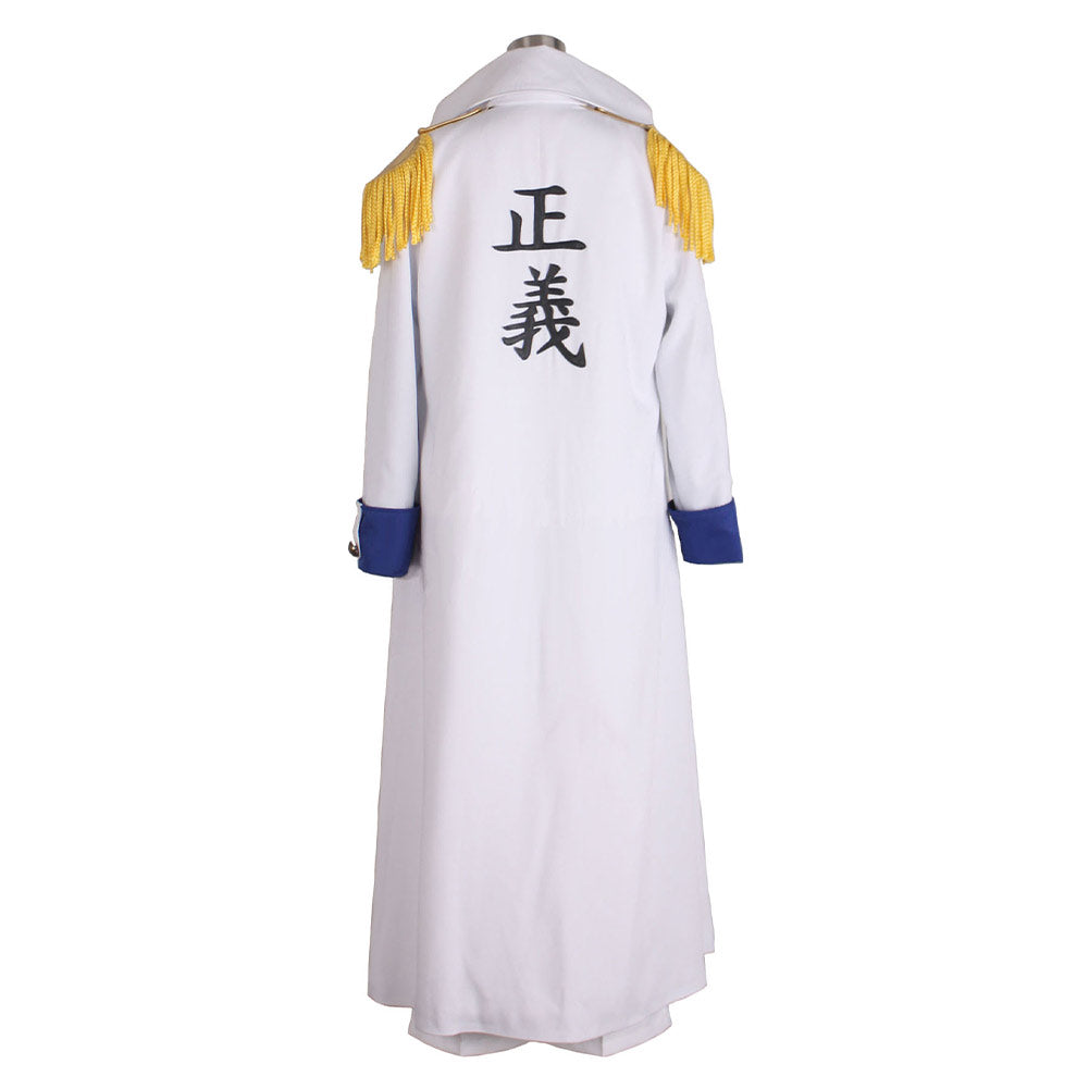 Anime One Piece Kuzan/Aokiji Cosplay Costume