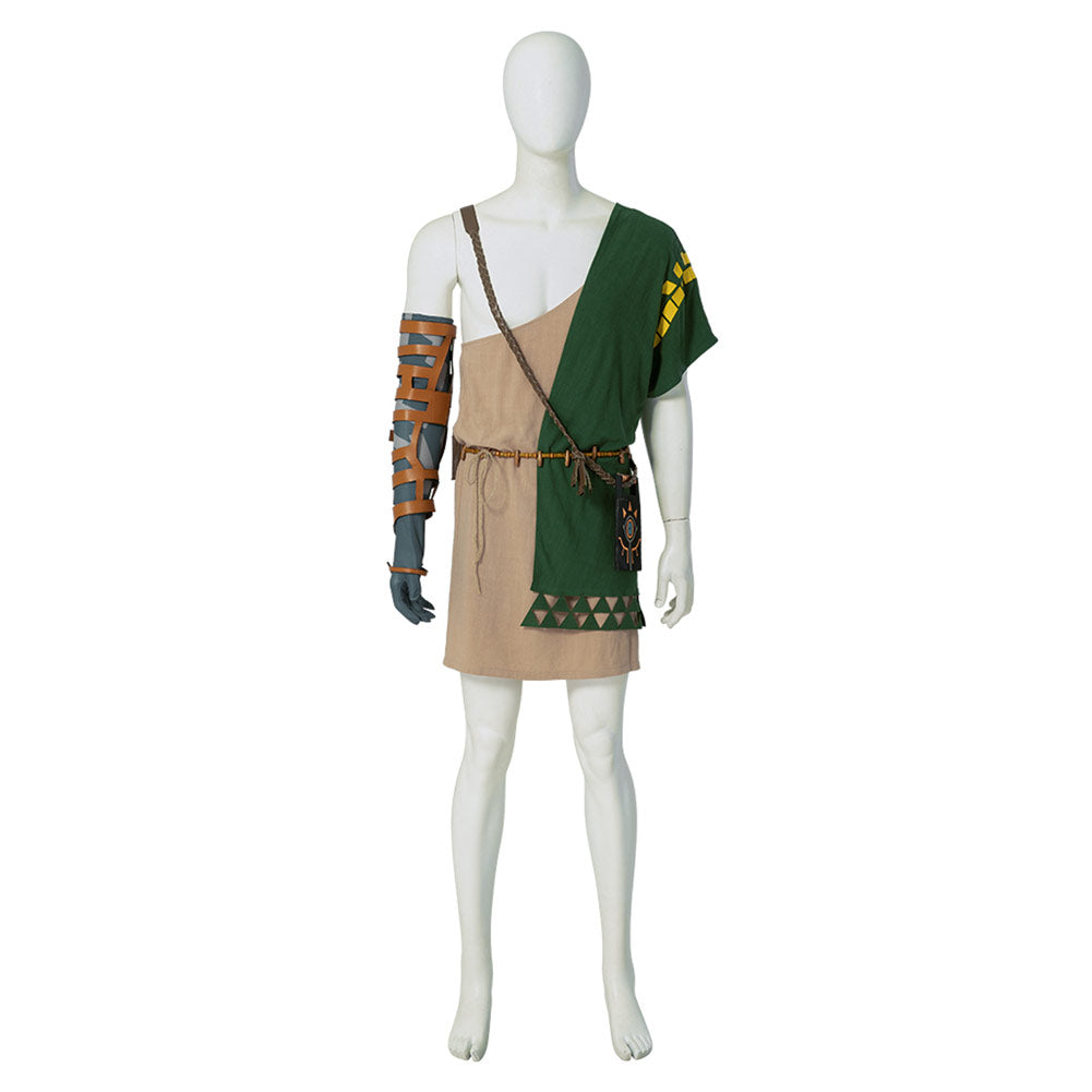 The Legend of Zelda Link Tenue du débutant Manteau Cosplay Costume