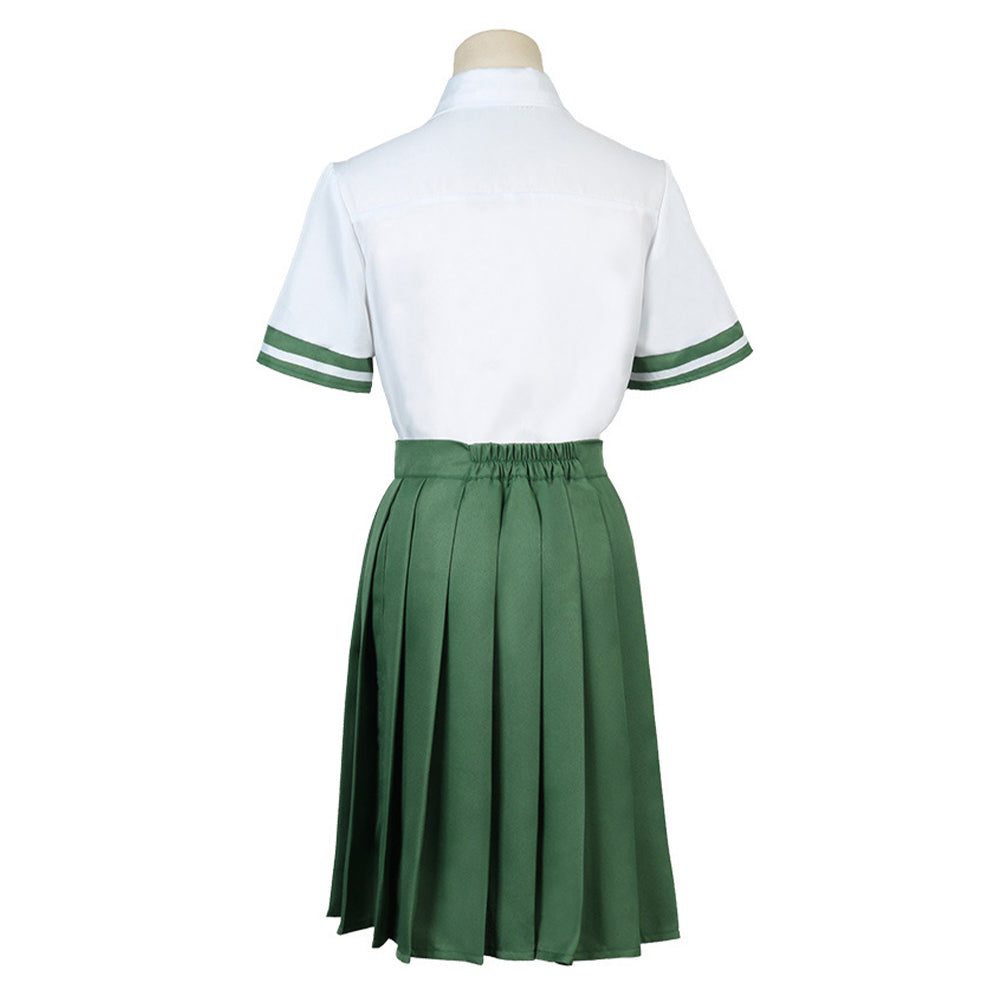 Film Suzume 2022 Suzume Iwato Top Skirt Cosplay Costume Carnaval