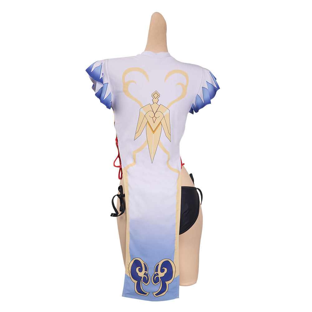 Genshin Impact-Ganyu Maillot de Bain Cosplay Costume Design Original