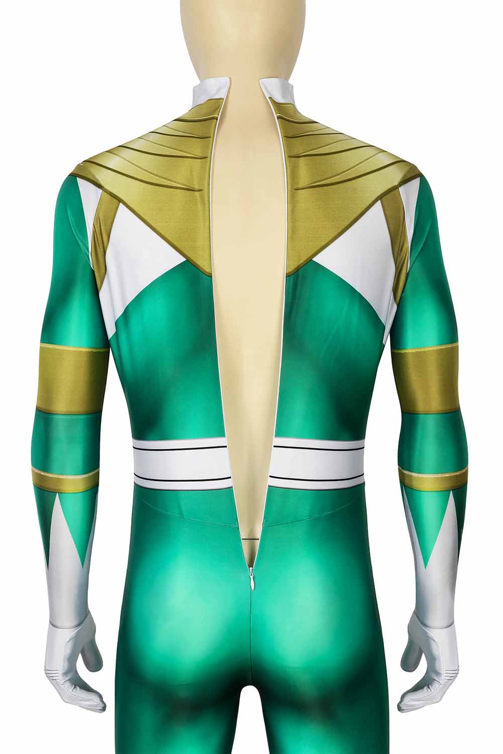 Power Rangers : Mighty Morphin Ranger Vert Cosplay Costume