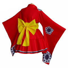 Anime One Piece Luffy Lolita Robe Adulte Cosplay Costume Carnaval