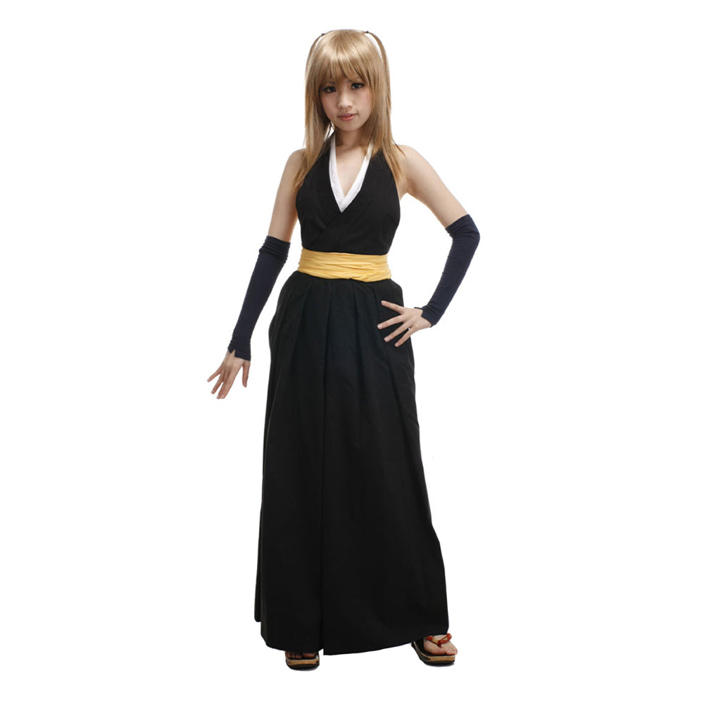 Bleach Soi Fon Femme Noir Cosplay Costume