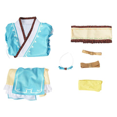 The Legend of Zelda: Breath of the Wild Link Lolita Robe Cosplay Costume Design Original-Cossky