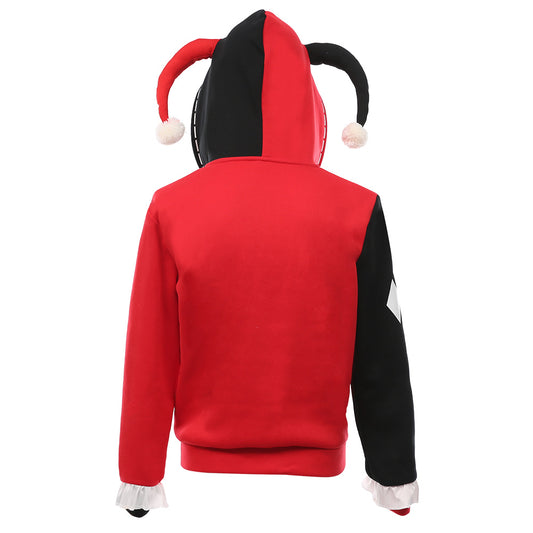 Adulte Harley Quinn Veste à Capuche Sweat-shirt