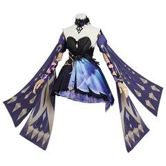 Genshin Impact Keqing Cosplay Costume