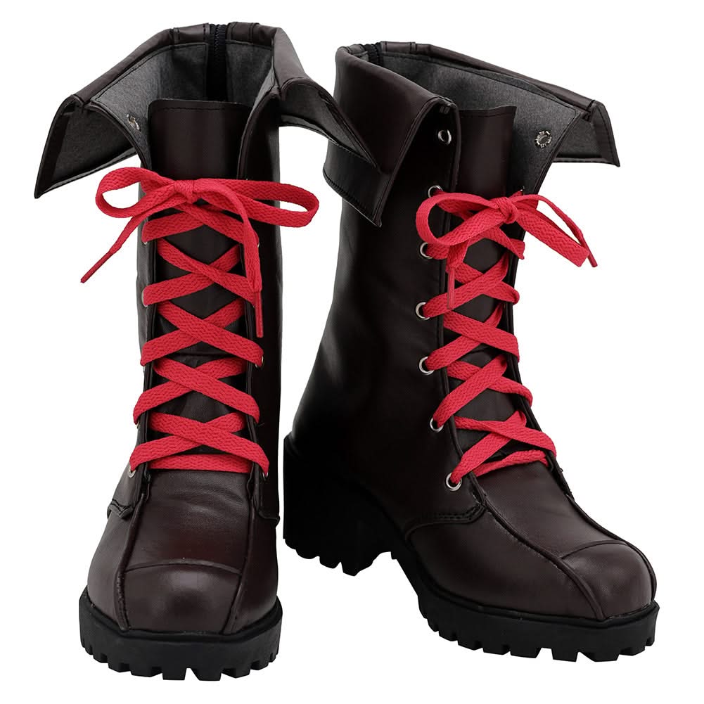 Bottes Cosplay Jinx League Of Legends - ERIMEI Manga World, Chaussures Hautes Personnalisées