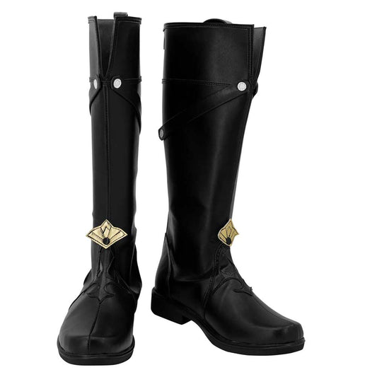 Adulte Honkai:Star Rail Luocha Chaussure Noir Jeu Accessoire