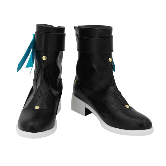 Adulte Honkai:Star Rail Qingque Chaussure Noir Jeu Accessoire