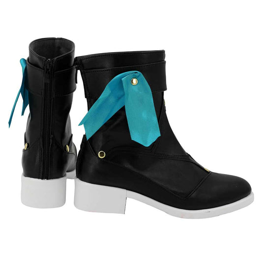Adulte Honkai:Star Rail Qingque Chaussure Noir Jeu Accessoire