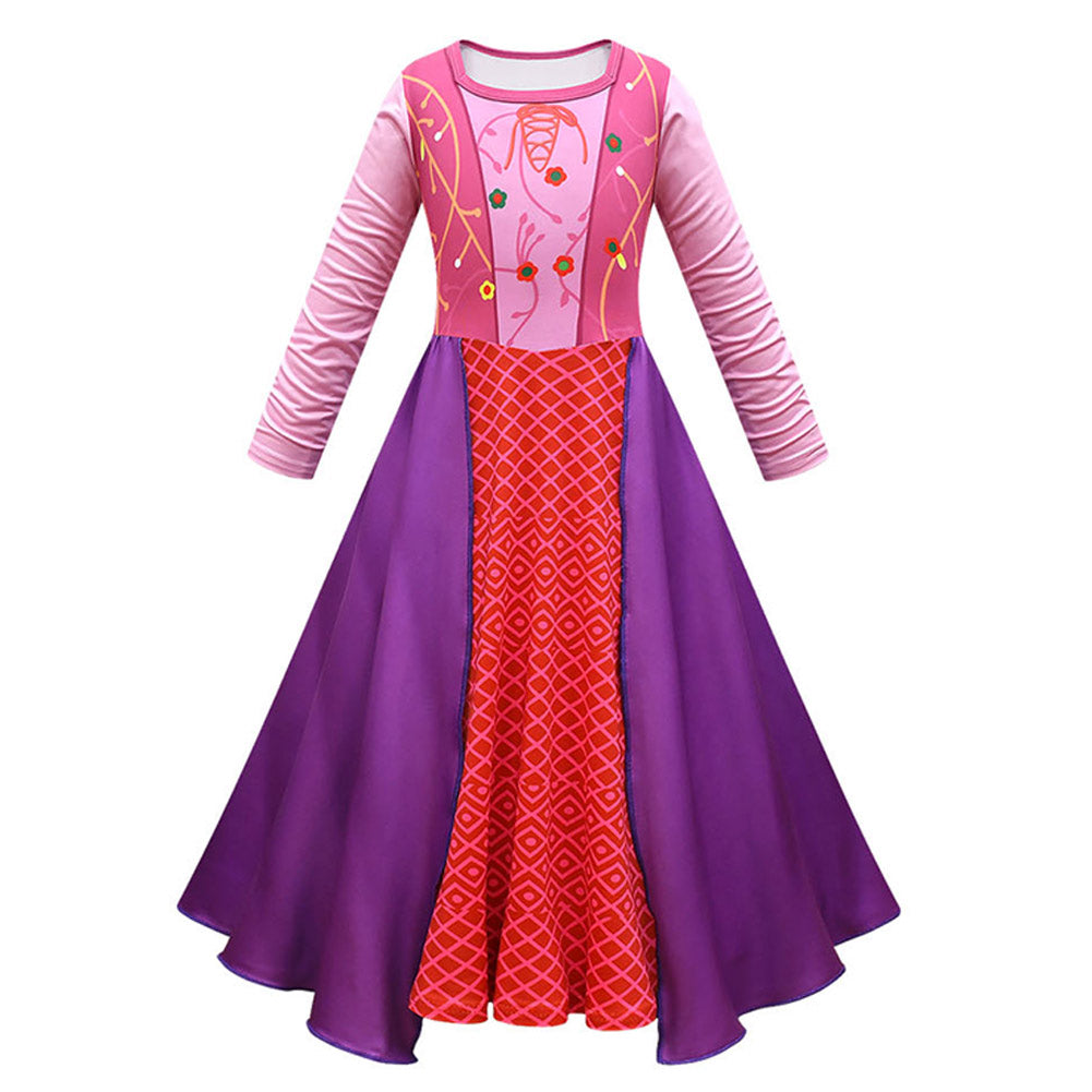 Hocus Pocus Sarah Sanderson Enfant Cosplay Costume