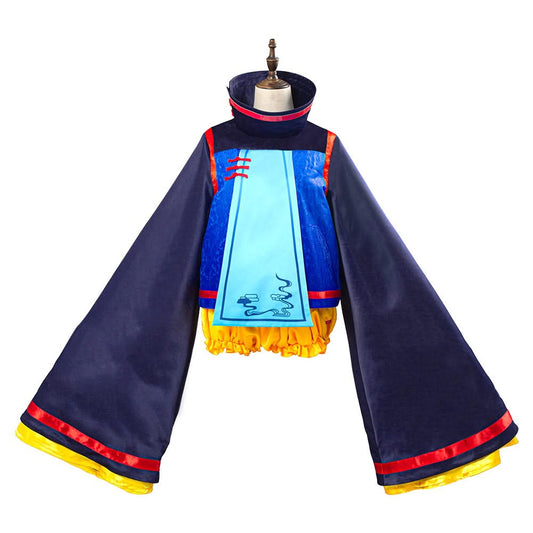 Vtuber Nanako Tenue Femme Halloween Carnaval Cosplay Costume