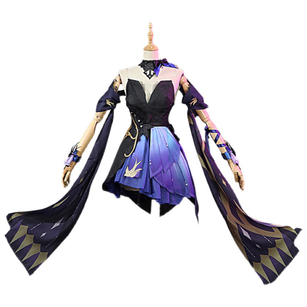 Genshin Impact Kequeen Opulent Splendor Skin Cosplay Costume