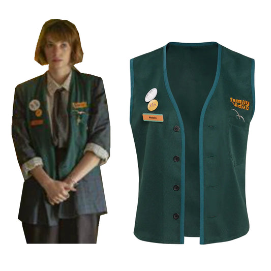 Stranger Things 4 Robin / Steve Family Video Gilet Cosplay Costume