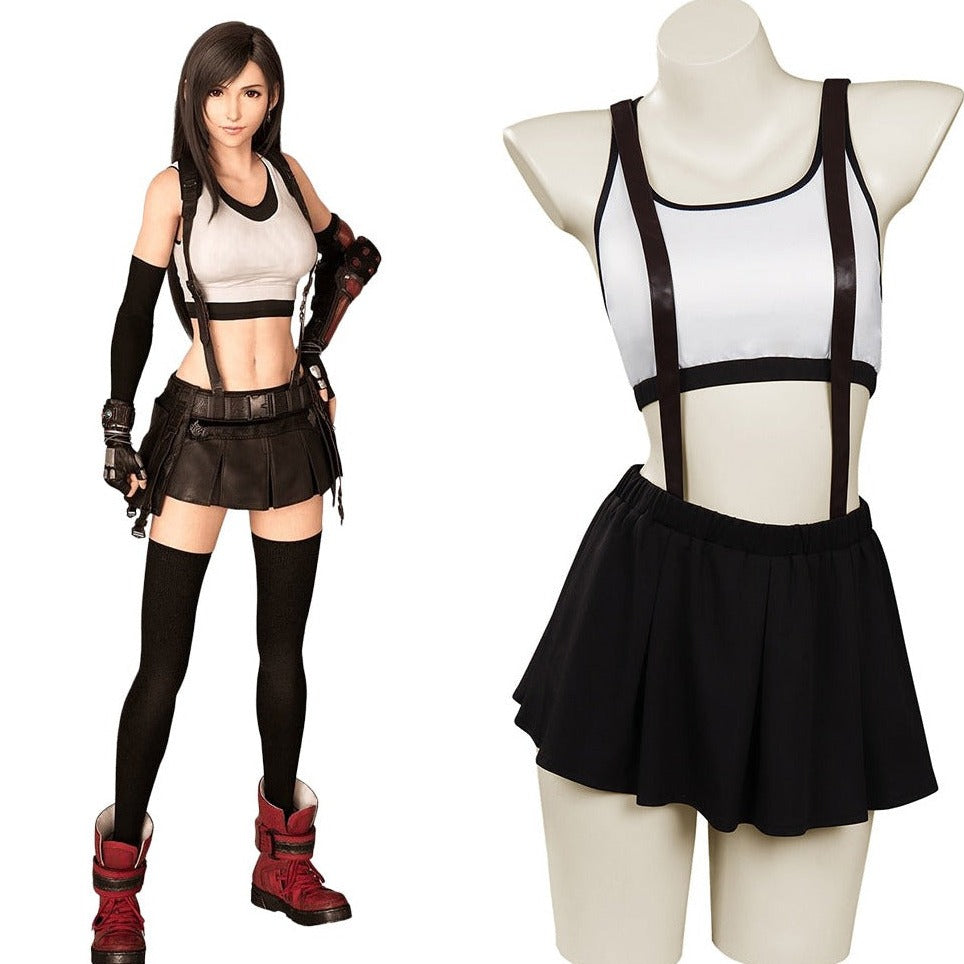 Final Fantasy 7 Remake Tifa Lockhart Maillot De Bain Cosplay Costume-Cossky