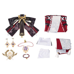 Genshin Impact Yae Miko Robe Cosplay Costume