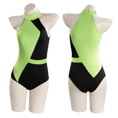 Kim Possible Shego Maillot De Bain Cosplay Costume