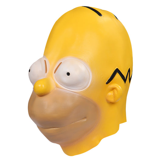 Les Simpson Homer Jay Simpson Masque En Latex Fête Cosplay Halloween