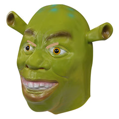 Accessoires Shrek Mask Masque En Latex Fête Cosplay  Halloween