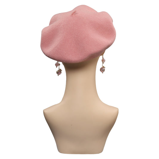 Film Barbie Boucles d'oreilles Chapeau Femme Accessoires 