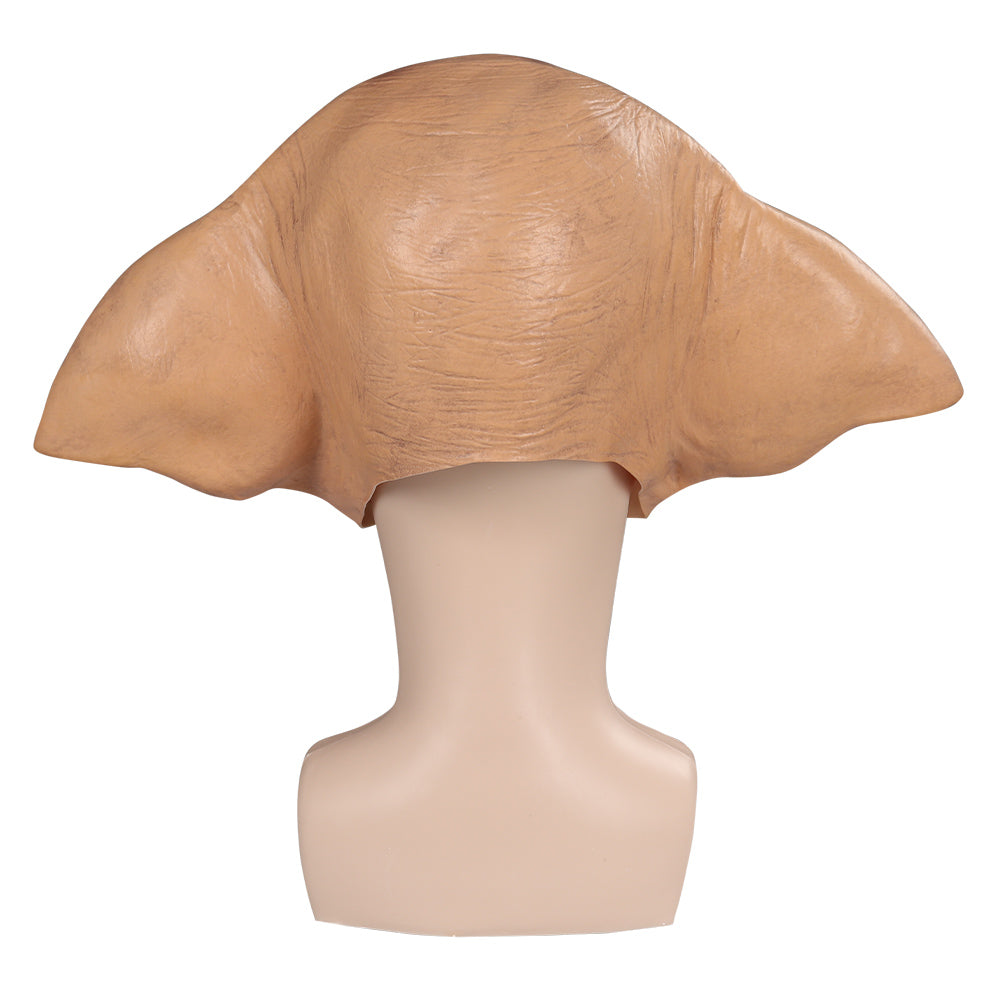 SINSEN Costume de Dobby, masque pour adulte, en latex, elfe de maison, costume de Dobby Cosplay avec masque d'elfe pour fête masquée SINSEN Costume de Dobby, masque pour adulte, en latex, elfe de maison, costume de Dobby Cosplay avec masque d'elfe pour fête masquée